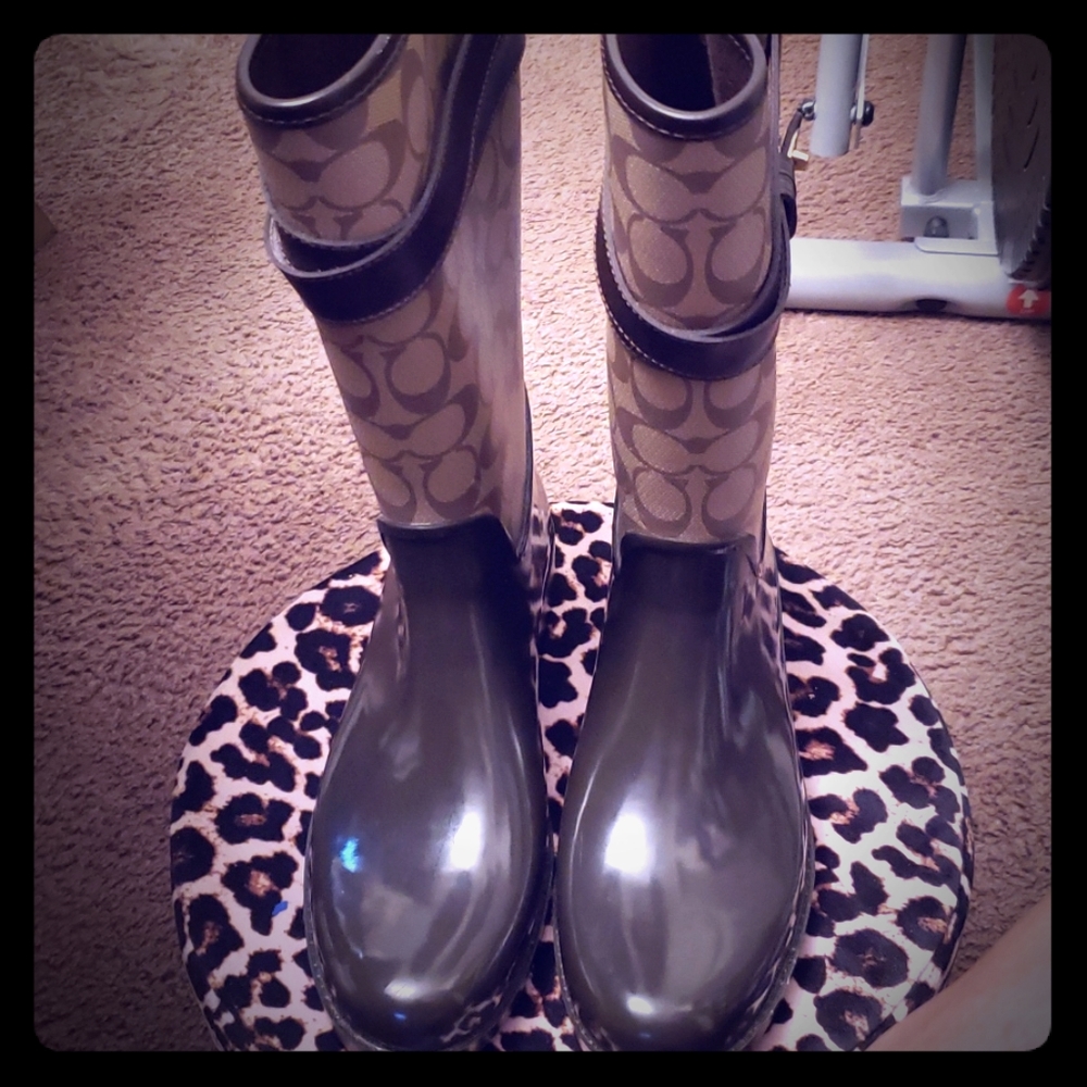 Coach Rainboot